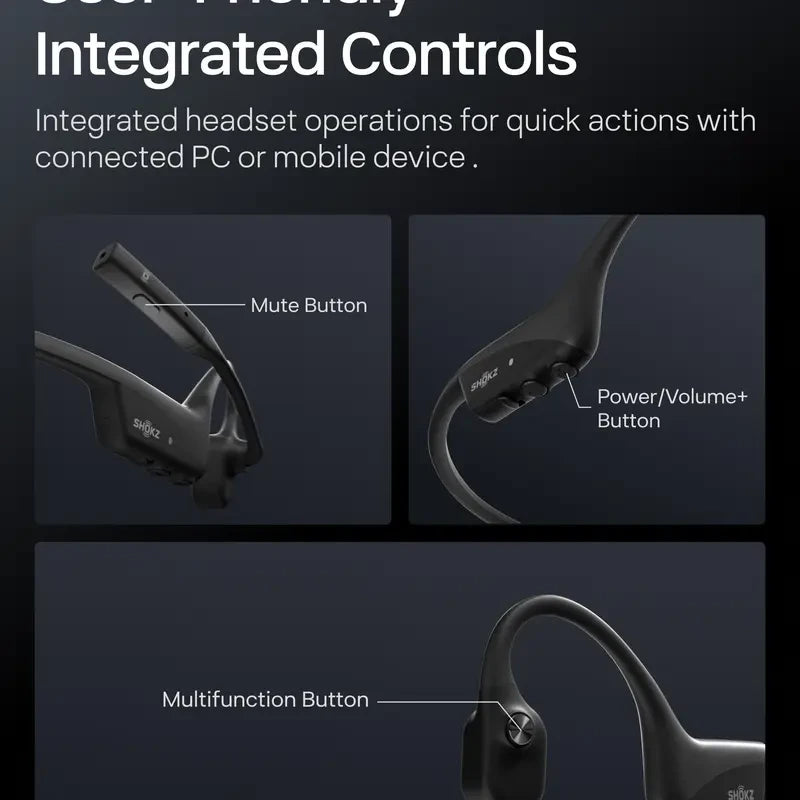 Open-Ear Bluetooth Headset