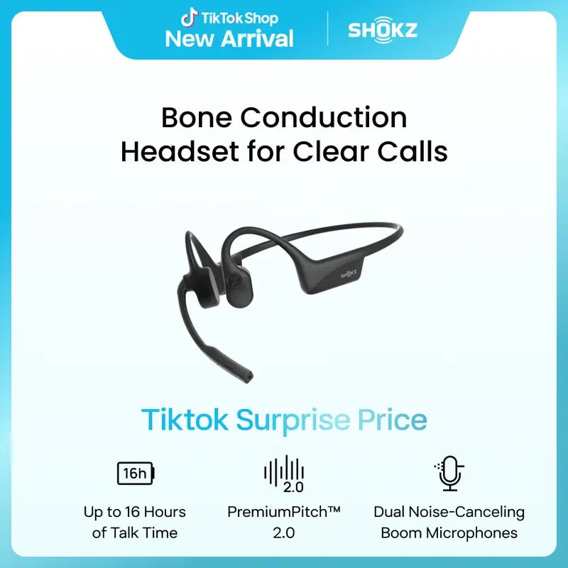 Open-Ear Bluetooth Headset