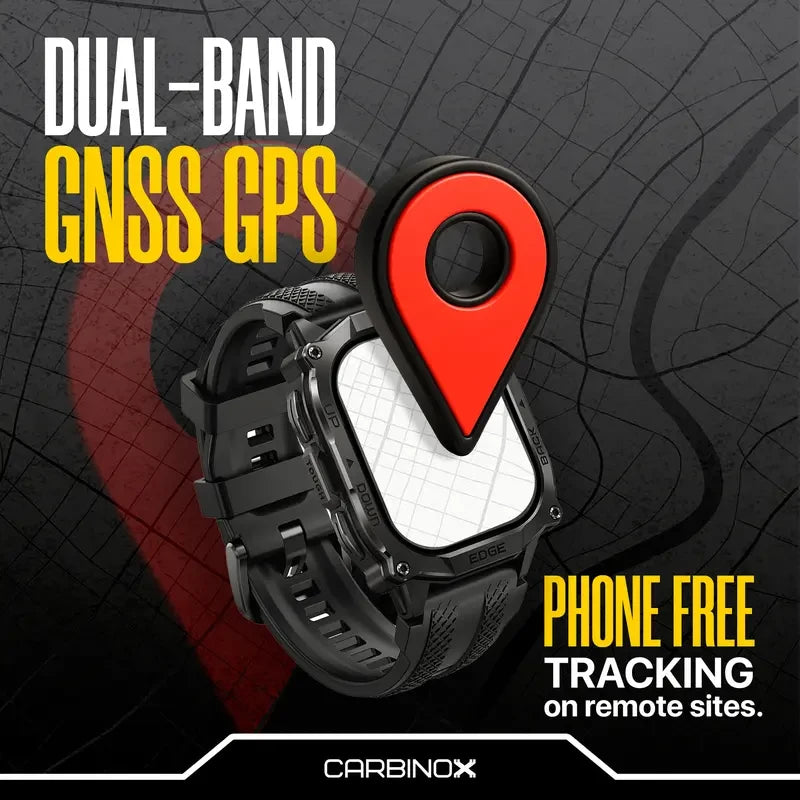 Carbinox Edge Stainless Steel Smart Watch