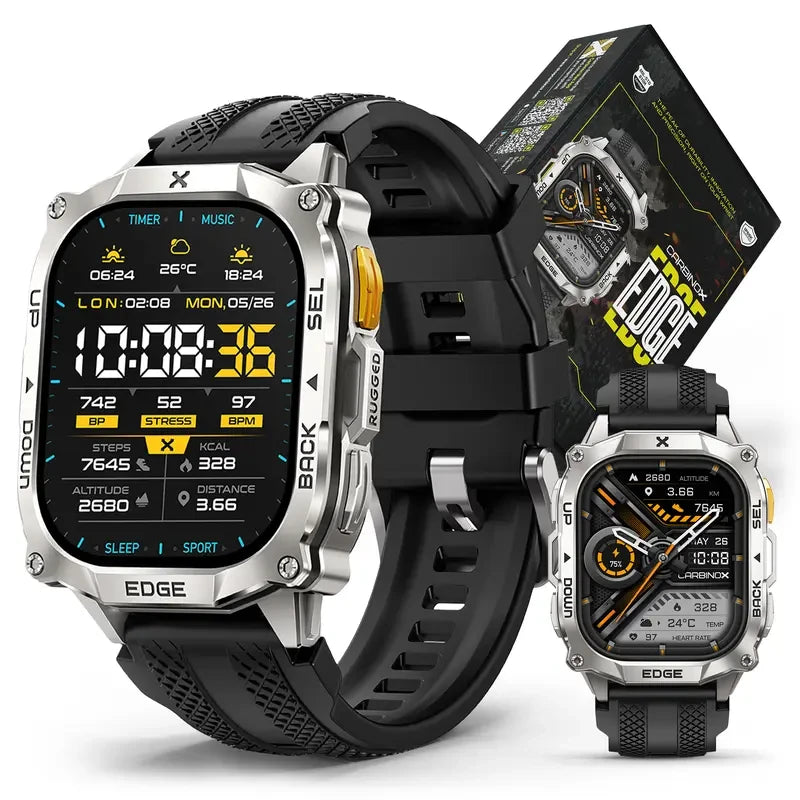 Carbinox Edge Stainless Steel Smart Watch
