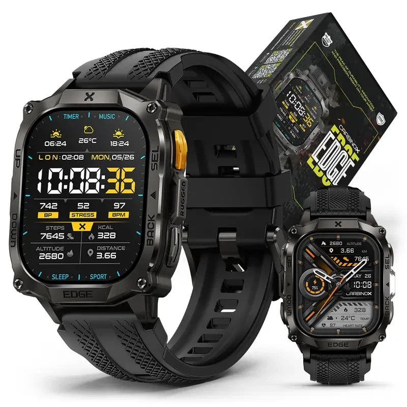 Carbinox Edge Stainless Steel Smart Watch
