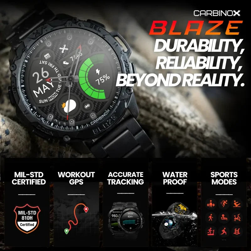 Carbinox Blaze Smart Watch