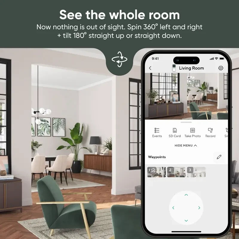 Wyze Pan Tilt Zoom Security Camera