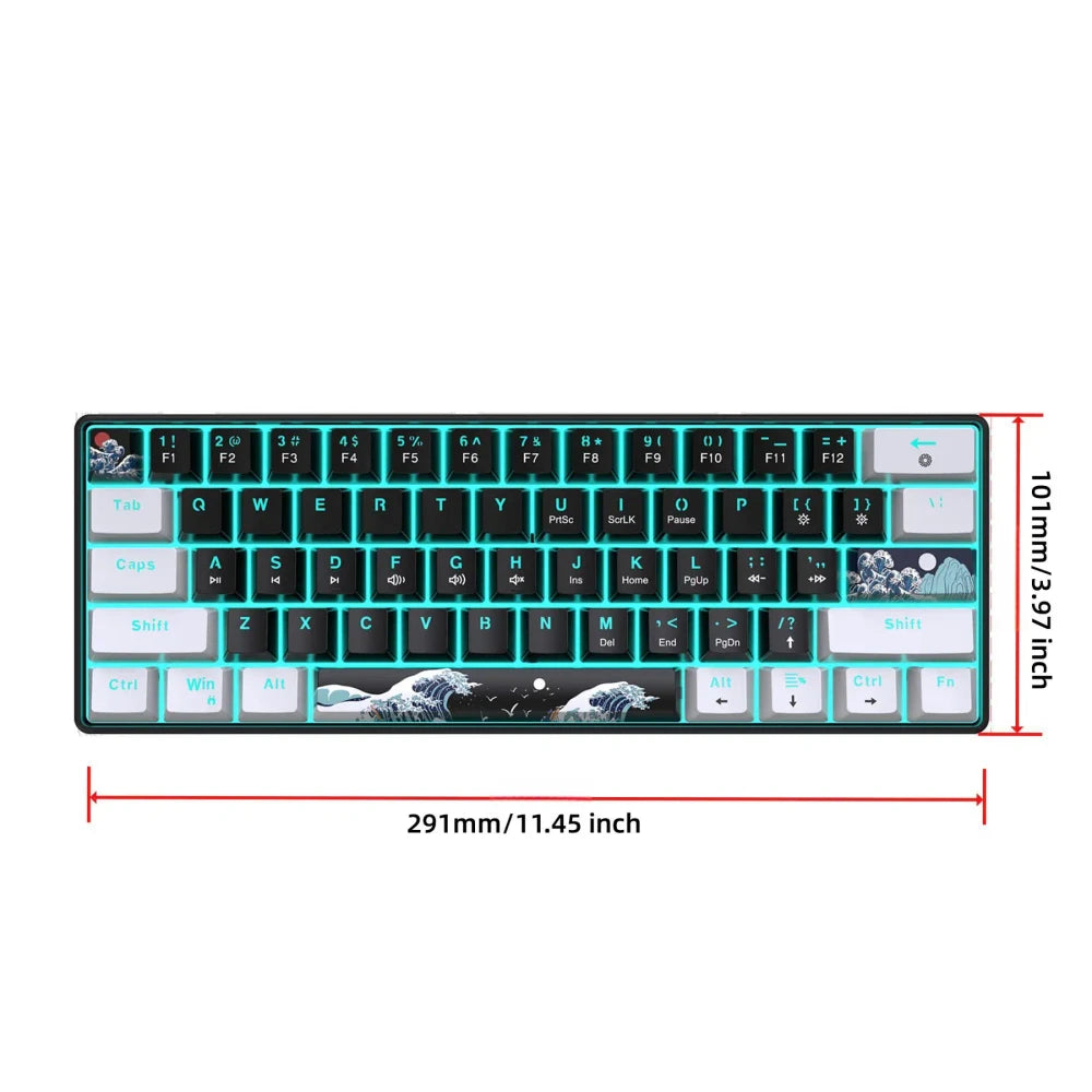 Compact Mechanical Gaming Keyboard