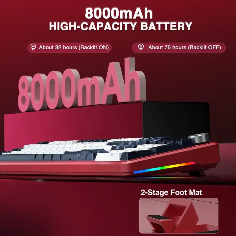 AULA F108 Pro Wireless Mechanical Keyboard