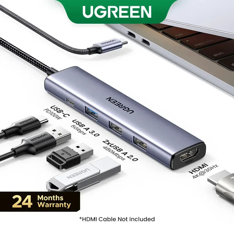 UGREEN 5-in-1 USB-C Hub