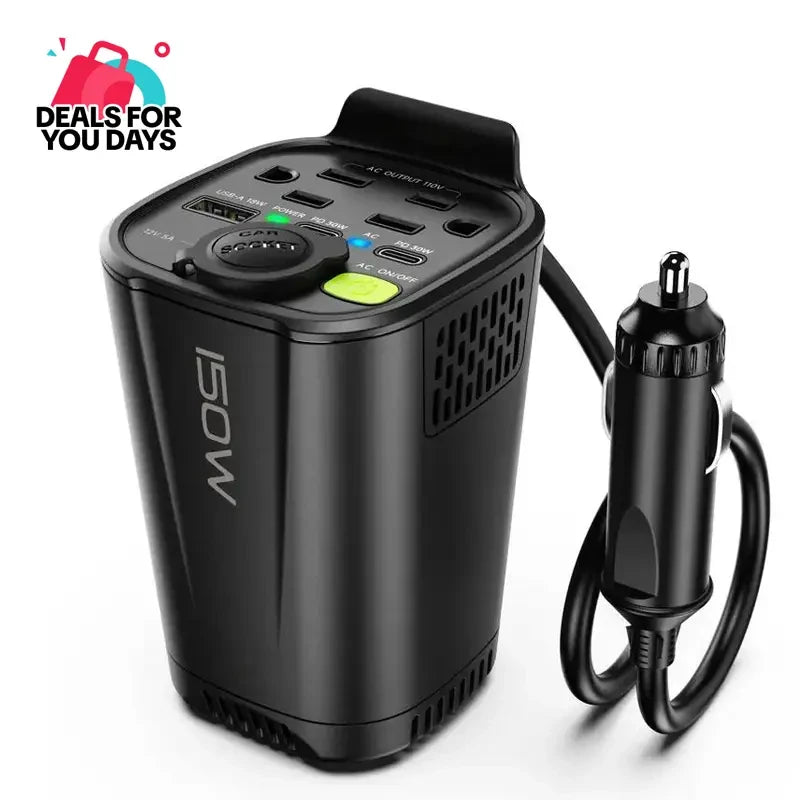 Cup Holder Car Power Inverter