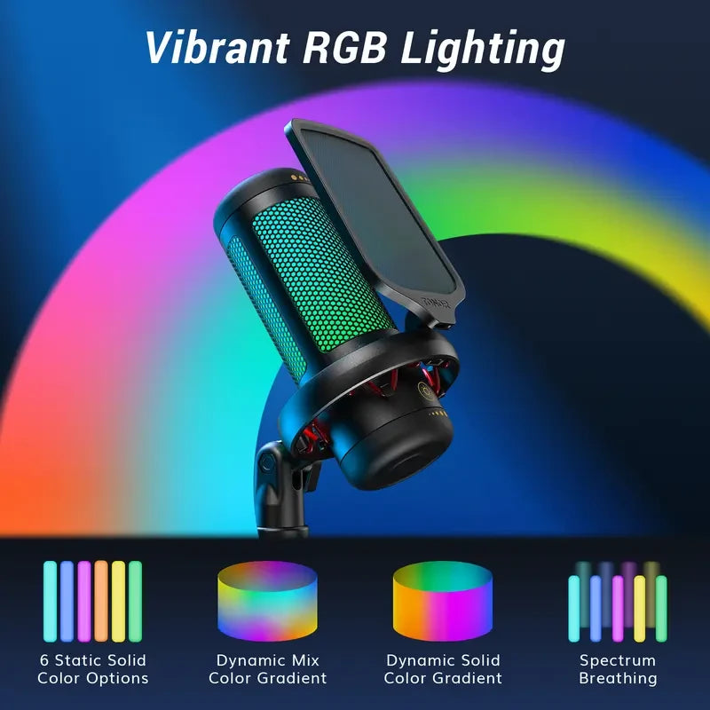 USB Gaming Microphone Set
