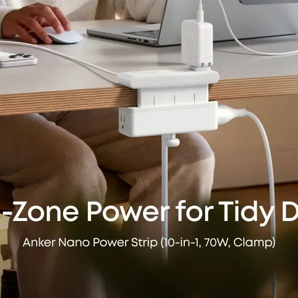 Anker Nano Desk Clamp Power Strip