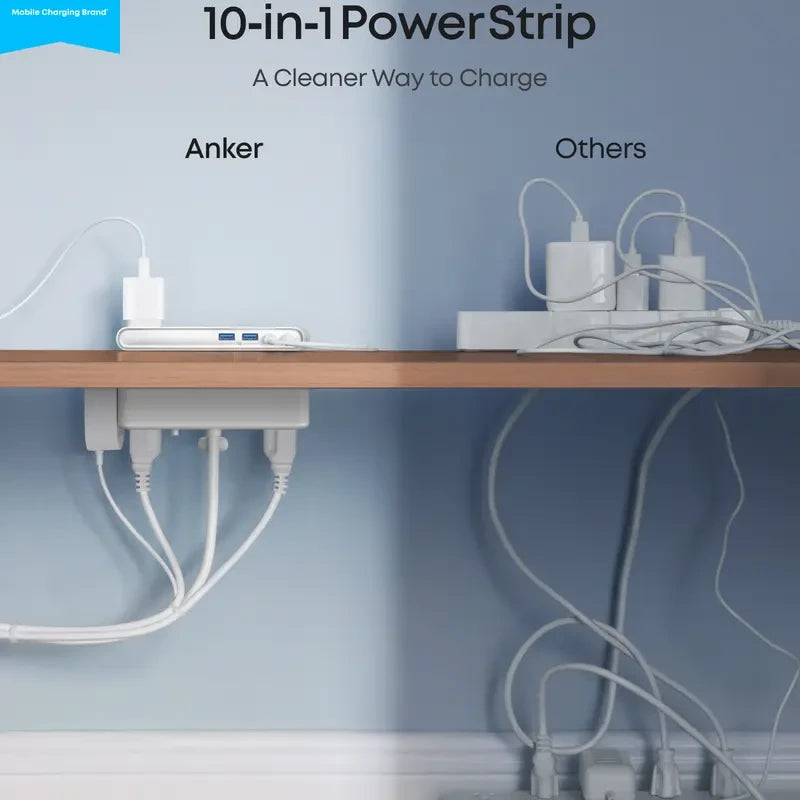 Anker Nano Desk Clamp Power Strip