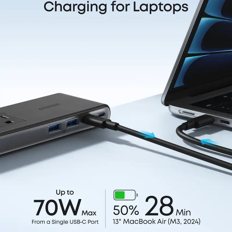 Anker Nano Desk Clamp Power Strip
