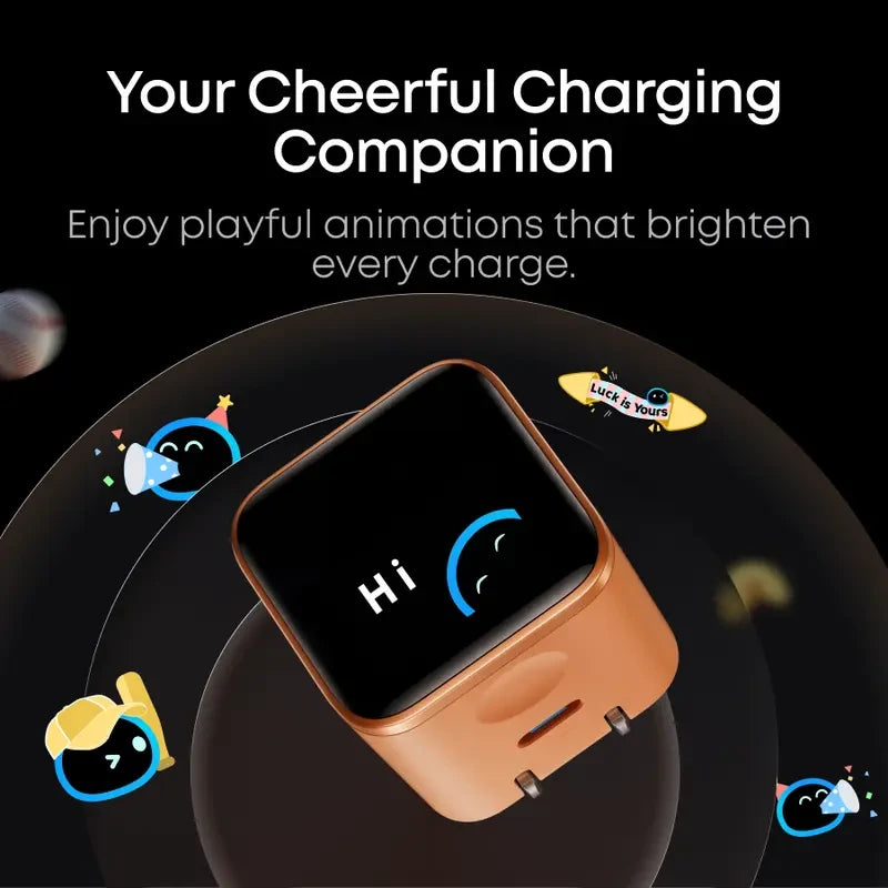 Fast Charging USB-C Charger with LED Display