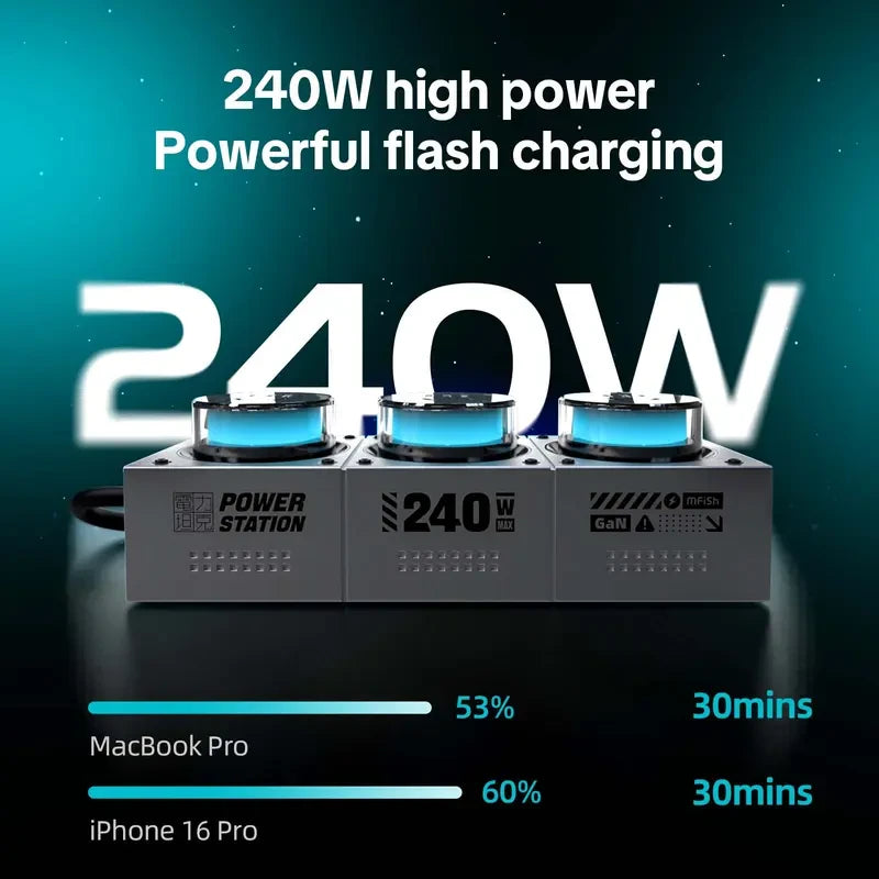 mfish E-Tank Desktop Charger