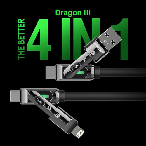 Armored Dragon Multi Device Charging Cable