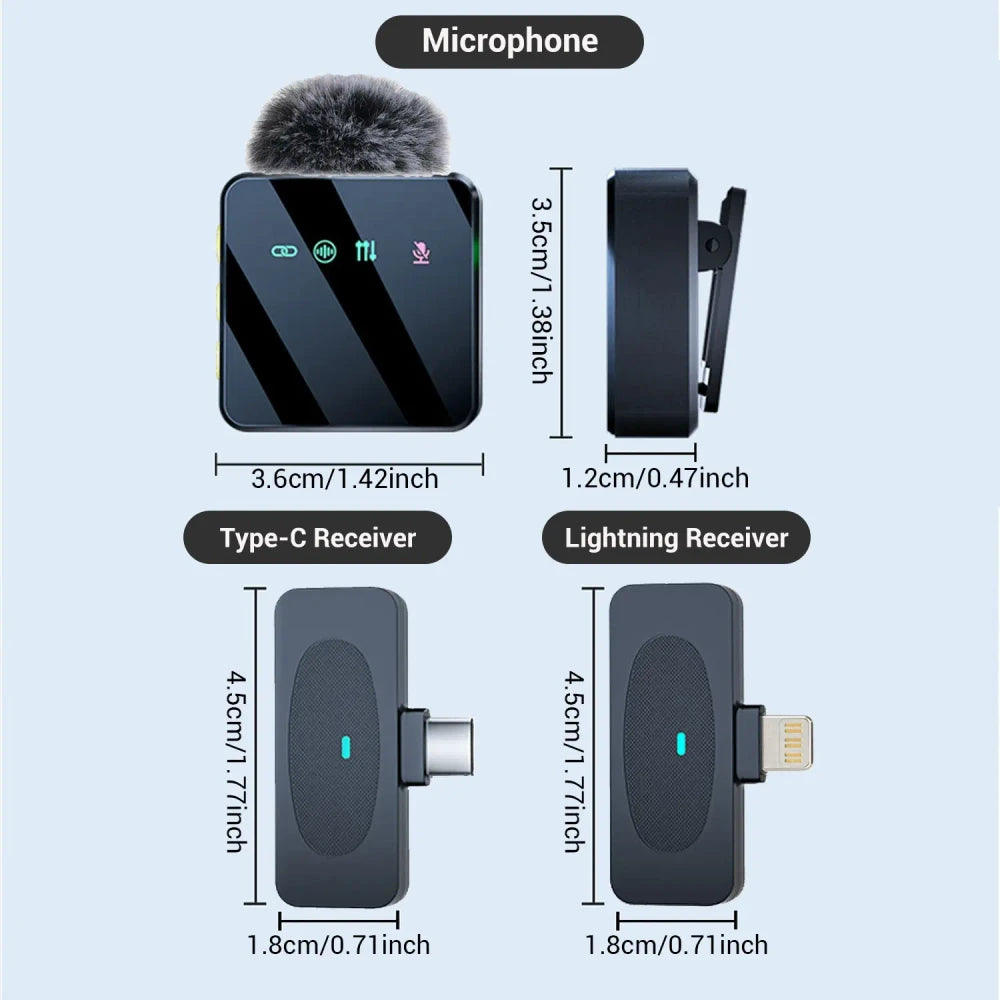 Wireless Magnetic Lavalier Microphone