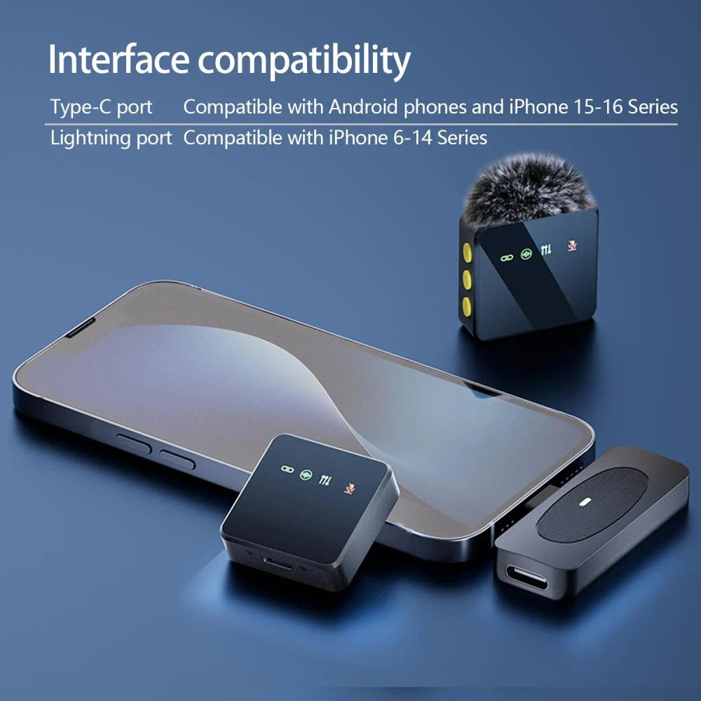 Wireless Magnetic Lavalier Microphone