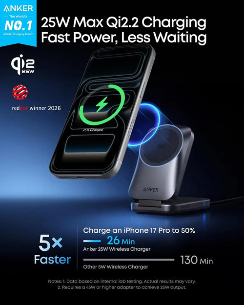 Anker Prime Foldable Wireless Charger