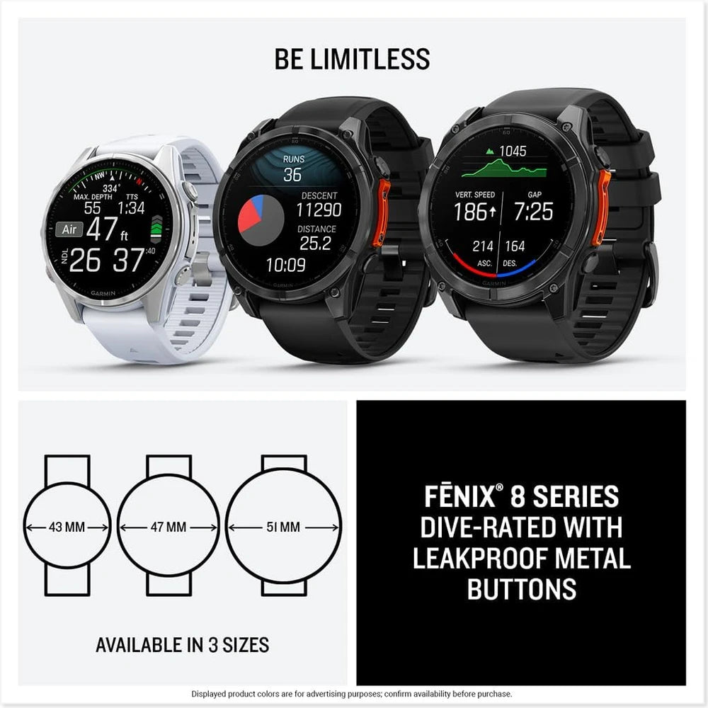 Garmin Fenix 8 Sapphire Smartwatch