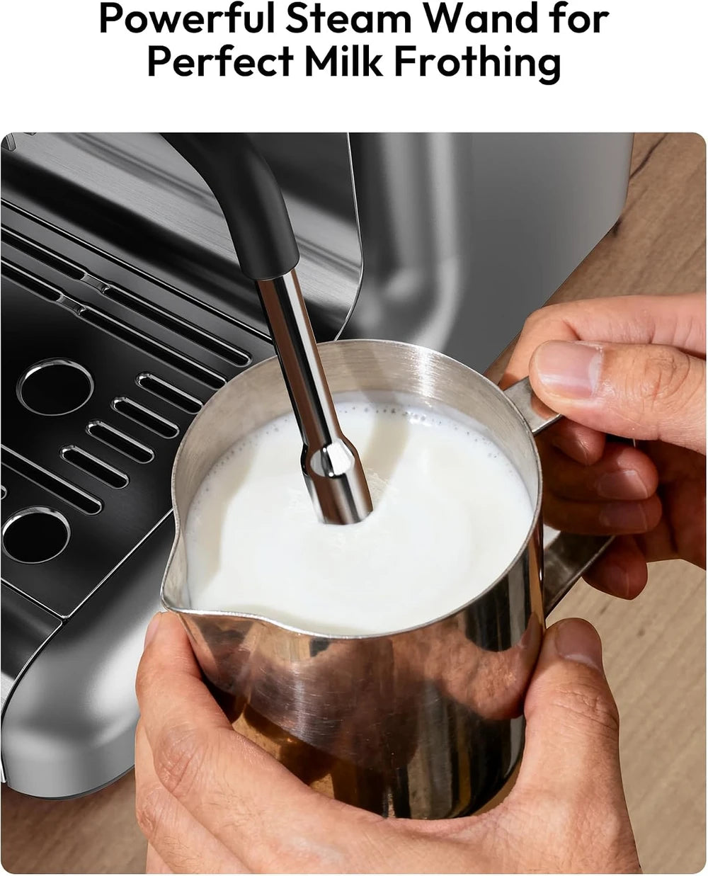 Euhomy Espresso Machine with Grinder