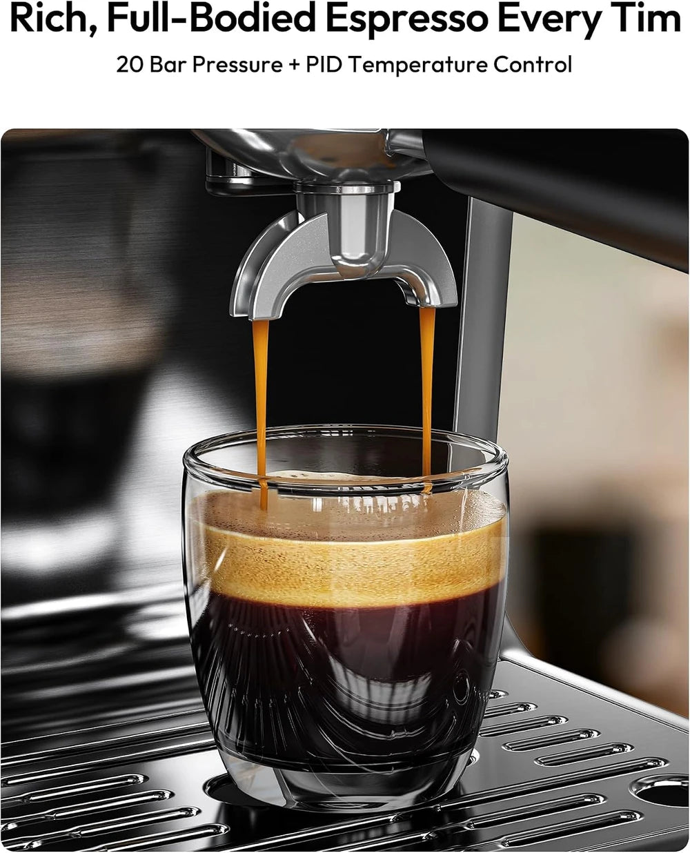 Euhomy Espresso Machine with Grinder