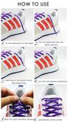 No Tie Elastic Shoelaces
